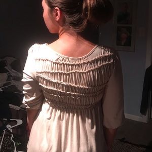 Beautiful scrunched blouse, LIKE NEW
